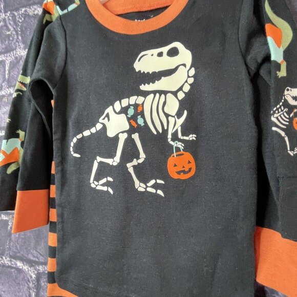 Carter's 18M Toddler Halloween Dinosaur 4pc Snug Fit Pajama Sets Just One You - Picture 4 of 12